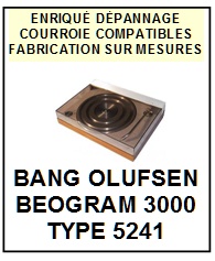 BANG OLUFSEN-BEOGRAM 3000 TYPE 5241-COURROIES-ET-KITS-COURROIES-COMPATIBLES